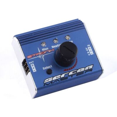 Etronix Servo en Controller tester met aluminium behuizing Etronix Servo en Controller tester met aluminium behuizing