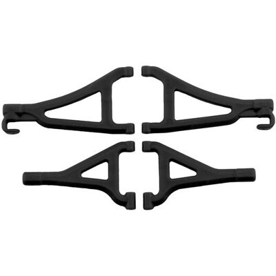 RPM Front Upper & Lower A-arms voor oa. Traxxas 1/16 E-Revo/Summit - Zwart RPM Front Upper & Lower A-arms voor oa. Traxxas 1/16 E-Revo/Summit - Zwart
