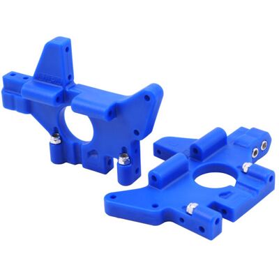 RPM achter bulkheads - Traxxas E-Maxx/T-Maxx - Blauw RPM achter bulkheads - Traxxas E-Maxx/T-Maxx - Blauw
