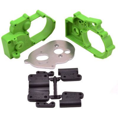 RPM Hybrid gearbox housing & rear mounts voor Traxxas Bandit/Rustler/Slash - Groen RPM Hybrid gearbox housing & rear mounts voor Traxxas Bandit/Rustler/Slash - Groen