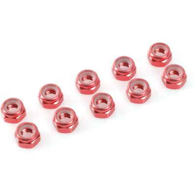 Revtec Zelfborgende zeskantmoer M2 "Rood", Aluminium (10st) Revtec Zelfborgende zeskantmoer M2 "Rood", Aluminium (10st)