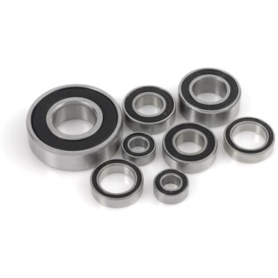 TRC Kogellager Chrome, Rubber dichting, 5X13X4 - 695-2RS, (4 st) TRC Kogellager Chrome, Rubber dichting, 5X13X4 - 695-2RS, (4 st)