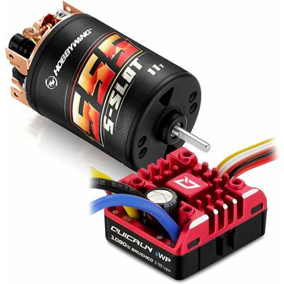 Hobbywing Combo 1080 G2 regelaar & 555 motor 11T Hobbywing Combo 1080 G2 regelaar & 555 motor 11T
