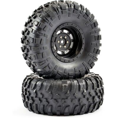 FTX - Kanyon Mounted Tyres Grey Wheels (FTX8496G) FTX - Kanyon Mounted Tyres Grey Wheels (FTX8496G)