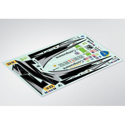 Killerbody Corvette GT2 stickervel Killerbody Corvette GT2 stickervel