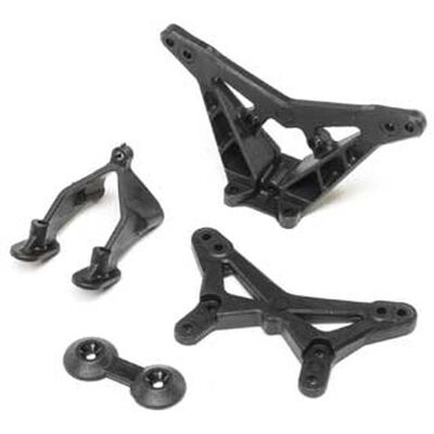 Losi - FR/RR Shock Tower Wing Stay - Mini-T 2.0 Losi - FR/RR Shock Tower Wing Stay - Mini-T 2.0