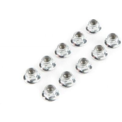 Losi - Lock Nut Flanged M5 X 0.8 Serrated (10) (LOS235015) Losi - Lock Nut Flanged M5 X 0.8 Serrated (10) (LOS235015)