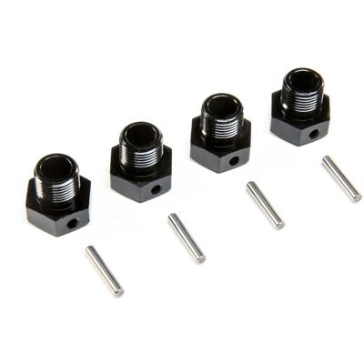 Losi - 17mm Wheel Hex, Black (4): SBR 2.0 (LOS252129) Losi - 17mm Wheel Hex, Black (4): SBR 2.0 (LOS252129)