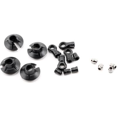 Losi 15mm Shock Ends, Cups, Bushing (LOSA5435) Losi 15mm Shock Ends, Cups, Bushing (LOSA5435)