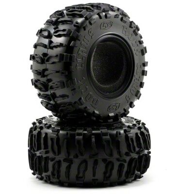 Losi Front/Rear Rock Claws 2.2 Tires w/ Foam, Blue (2) (LOSA7682B) Losi Front/Rear Rock Claws 2.2 Tires w/ Foam, Blue (2) (LOSA7682B)
