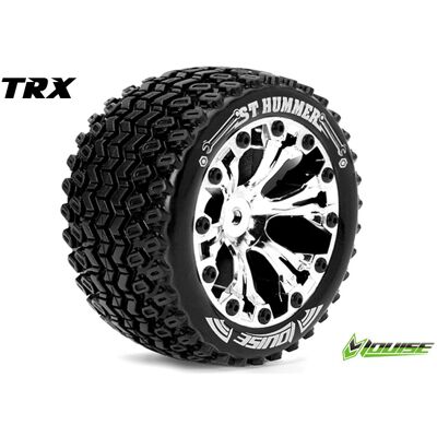 Louise ST-HUMMER Soft banden op 2.8" Velgen Chroom - 0" Offset - Hex 12mm Louise ST-HUMMER Soft banden op 2.8" Velgen Chroom - 0" Offset - Hex 12mm