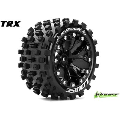 Louise ST-ROCK Soft banden op 2.8" Velgen Zwart - 0" Offset - Hex 12mm Louise ST-ROCK Soft banden op 2.8" Velgen Zwart - 0" Offset - Hex 12mm