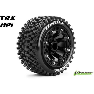 Louise ST-UPHILL Banden Set - Soft - 2.2" Velgen Zwart - Hex 12mm Louise ST-UPHILL Banden Set - Soft - 2.2" Velgen Zwart - Hex 12mm