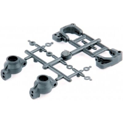 LRP Front C-Hub Carriers + Rear Hub Carriers - S10 Twister LRP Front C-Hub Carriers + Rear Hub Carriers - S10 Twister