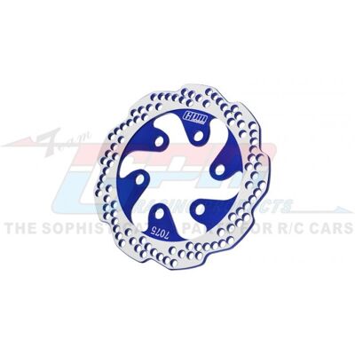 GPM - Aluminium 7075-T6 Rear Brake Disk - blauw - Losi 1/4 Promoto-MX GPM - Aluminium 7075-T6 Rear Brake Disk - blauw - Losi 1/4 Promoto-MX