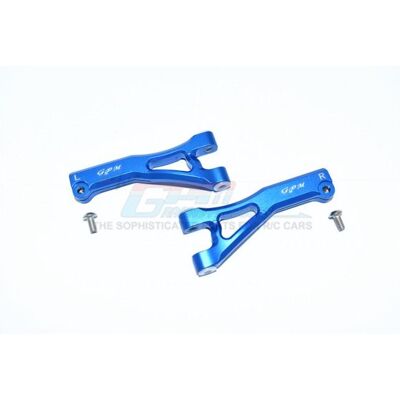 GPM Aluminium Front Upper Arms 4pcs, Arrma Limitless, Blue GPM Aluminium Front Upper Arms 4pcs, Arrma Limitless, Blue
