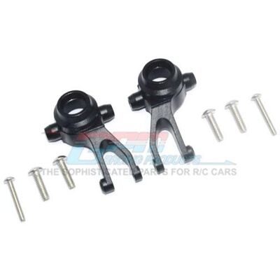 GPM Aluminium Front Knuckle Arms - Black - Oa. Arrma Granite 4x4 (ter vervanging van AR330469) GPM Aluminium Front Knuckle Arms - Black - Oa. Arrma Granite 4x4 (ter vervanging van AR330469)