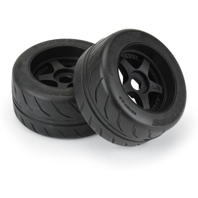 Proline 1/7 Toyo Proxes R888R S3 Rear 53/107 2.9" BELTED Mounted 17mm 5-Spoke (2) Proline 1/7 Toyo Proxes R888R S3 Rear 53/107 2.9" BELTED Mounted 17mm 5-Spoke (2)