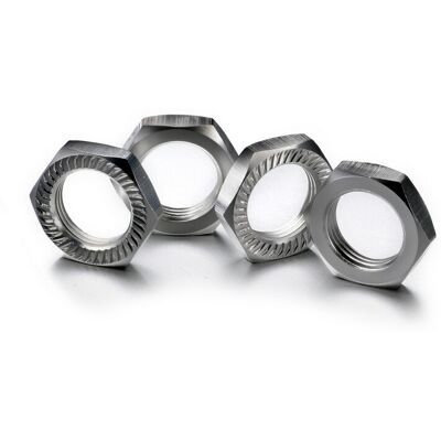 Absima Wielmoeren 17mm (4) - Zilver Absima Wielmoeren 17mm (4) - Zilver