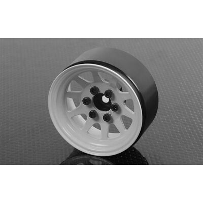 RC4WD OEM Stamped Steel 1.9 Beadlock Wheels (White) (Z-W0208) RC4WD OEM Stamped Steel 1.9 Beadlock Wheels (White) (Z-W0208)