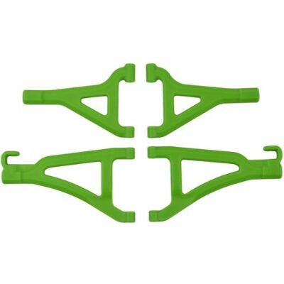 RPM - Mini E-Revo Front A-arms - Groen - A-arms RPM - Mini E-Revo Front A-arms - Groen - A-arms