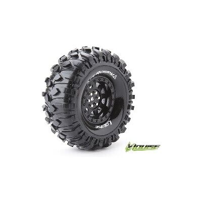 Louise CR-ROWDY Banden Set - Super Soft - 1.9" Velgen Zwart - Hex 12mm Louise CR-ROWDY Banden Set - Super Soft - 1.9" Velgen Zwart - Hex 12mm