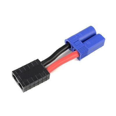 TRC Conversie kabel Traxxas Vrouw > EC5 Man met silicone kabel 14WG TRC Conversie kabel Traxxas Vrouw > EC5 Man met silicone kabel 14WG