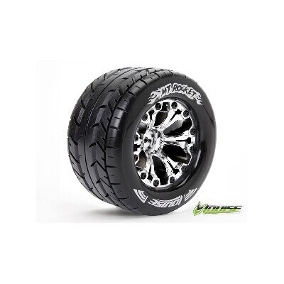 Louise - MT-Rocket - Chrome - 2.8in wheels - Tires and wheels set Louise - MT-Rocket - Chrome - 2.8in wheels - Tires and wheels set