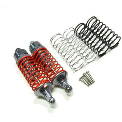 GPM - Aluminium instelbare voor schokdempers, Grijs - Traxxas Slash 4x4, Bandit, Stampede 4x4 GPM - Aluminium instelbare voor schokdempers, Grijs - Traxxas Slash 4x4, Bandit, Stampede 4x4