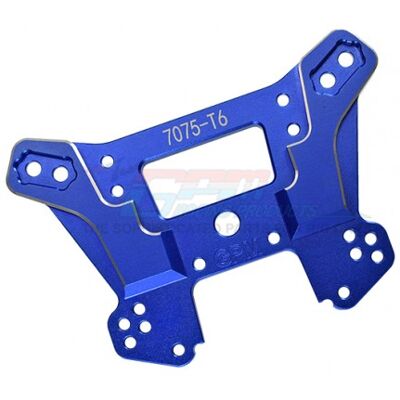 GPM - Traxxas Sledge Aluminium 7075-T6 Front Damper Plate, blue GPM - Traxxas Sledge Aluminium 7075-T6 Front Damper Plate, blue