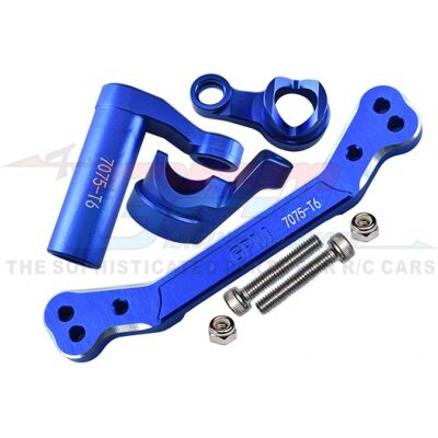 GPM - Traxxas Sledge Aluminium 7075-T6 Steering Assembly + Steering Plate GPM - Traxxas Sledge Aluminium 7075-T6 Steering Assembly + Steering Plate