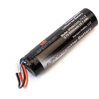 Spektrum 3.7V 1S 2000mAh LiIon Transmitter Battery: NX6, NX8 Spektrum 3.7V 1S 2000mAh LiIon Transmitter Battery: NX6, NX8