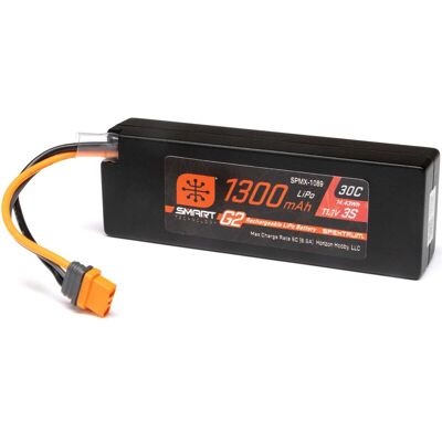 Spektrum 11.1V 1300mAh 3S Smart G2 LiPo Accu - Accu LiPo Spektrum 11.1V 1300mAh 3S Smart G2 LiPo Accu - Accu LiPo