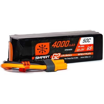 Spektrum - Smart G2 4000mAh 6S 50C IC5 - LiPo battery Spektrum - Smart G2 4000mAh 6S 50C IC5 - LiPo battery