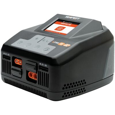 Spektrum Smart S2100 G2 AC charger 2x100W (EU) Spektrum Smart S2100 G2 AC charger 2x100W (EU)
