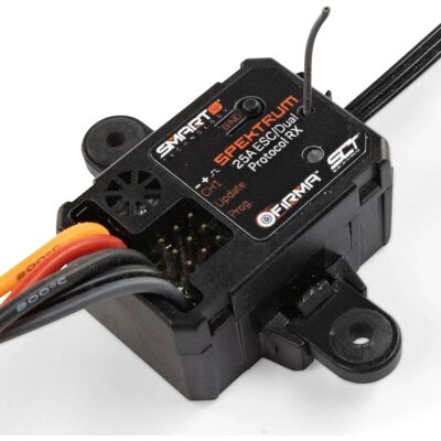 Spektrum - Firma 25A Brushed Smart ESC - Dual RX - ESC Spektrum - Firma 25A Brushed Smart ESC - Dual RX - ESC