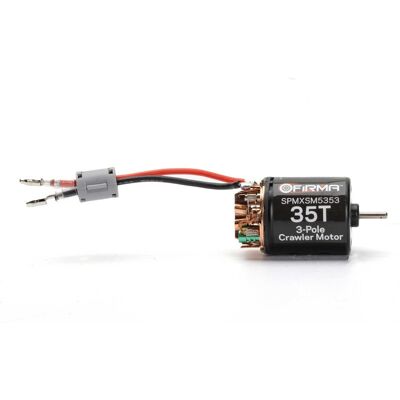 Spektrum - Firma 35T Rebuildable 3-pole brushed crawler motor (SPMXSM5353) Spektrum - Firma 35T Rebuildable 3-pole brushed crawler motor (SPMXSM5353)
