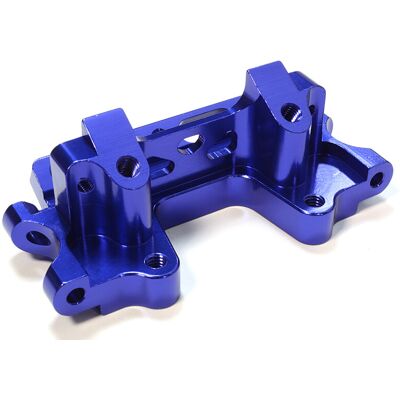 Integy Aluminium V2 Front Bulkhead, Blue - Traxxas Slash/Stampede 2WD Integy Aluminium V2 Front Bulkhead, Blue - Traxxas Slash/Stampede 2WD
