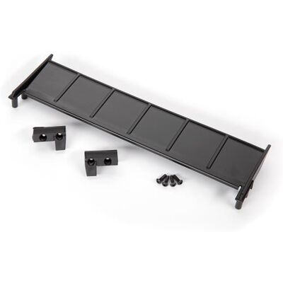Traxxas Wing, Chevrolet C10/ support/ side plates (left & right)/ 3x10 BCS (4) (TRX-9414) Traxxas Wing, Chevrolet C10/ support/ side plates (left & right)/ 3x10 BCS (4) (TRX-9414)