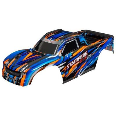 Traxxas - Stampede 4X4 VXL - Oranje - Clipless - RC-Behuizing Traxxas - Stampede 4X4 VXL - Oranje - Clipless - RC-Behuizing