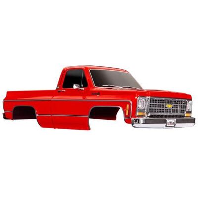 Traxxas - TRX-4 1979 Chevrolet K10 body complete - Rood (TRX-9212R) Traxxas - TRX-4 1979 Chevrolet K10 body complete - Rood (TRX-9212R)