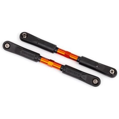 Traxxas - Toe Links - Front/Rear - Sledge - Orange Aluminium (TRX-9549T) Traxxas - Toe Links - Front/Rear - Sledge - Orange Aluminium (TRX-9549T)
