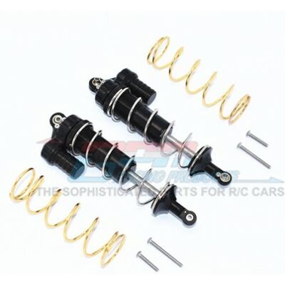 GPM - Aluminium Front/Rear Piggyback shocks 125mm, Black (2) - Traxxas Maxx GPM - Aluminium Front/Rear Piggyback shocks 125mm, Black (2) - Traxxas Maxx
