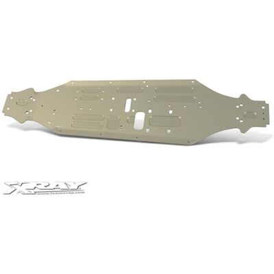 XRay Alu Chassis Long Hardcoated Swiss 7075 T6 (3mm) - XT8 (X351121) XRay Alu Chassis Long Hardcoated Swiss 7075 T6 (3mm) - XT8 (X351121)