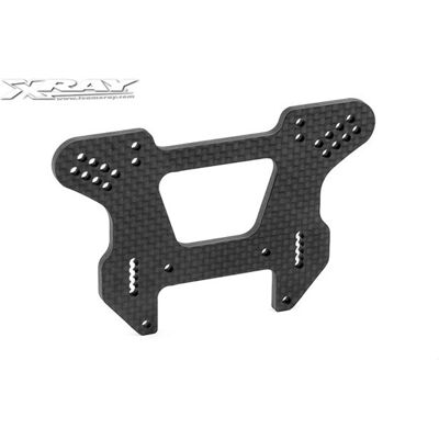 XRay Graphite front shock tower - CNC machined 3.5mm - XT8 (X352097) XRay Graphite front shock tower - CNC machined 3.5mm - XT8 (X352097)