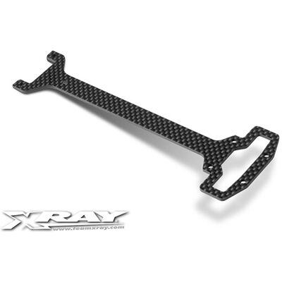 XRay Graphite Front Upper Deck 2.0mm - v2 (X361160) XRay Graphite Front Upper Deck 2.0mm - v2 (X361160)