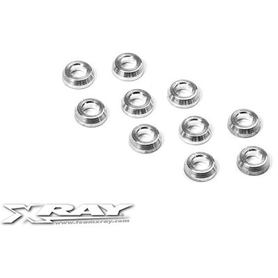 XRay Alu Conical Shim 3X6X2.0mm (10) (X362280) XRay Alu Conical Shim 3X6X2.0mm (10) (X362280)