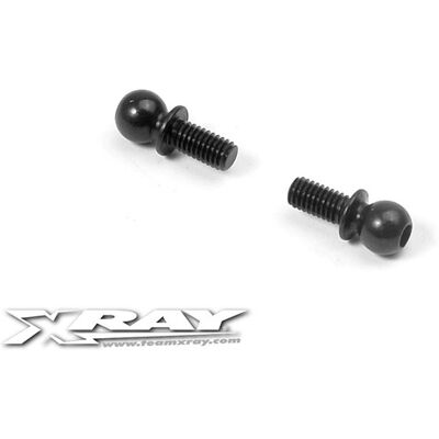 XRay Ball End 4.9mm With Thread 6mm (2) (X362650) XRay Ball End 4.9mm With Thread 6mm (2) (X362650)