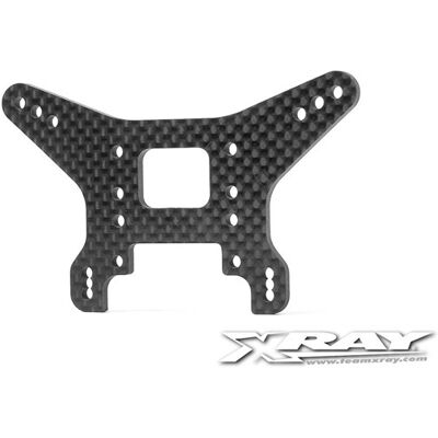 XRay Graphite Shock Tower Rear 3.0mm V2 (X363080) XRay Graphite Shock Tower Rear 3.0mm V2 (X363080)