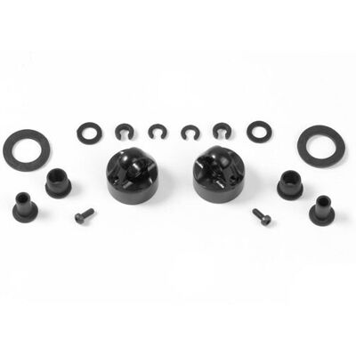 XRay Alu Shock Cap-Nut With Vent Hole (2) (X368051) XRay Alu Shock Cap-Nut With Vent Hole (2) (X368051)